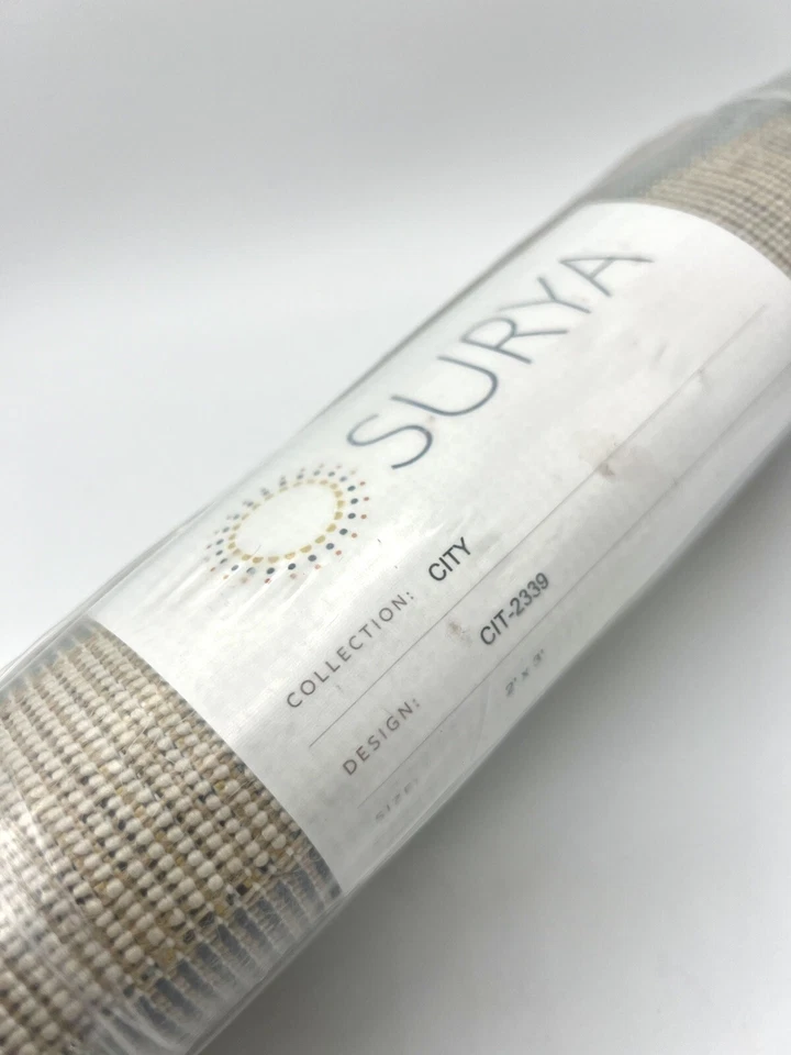 Surya City Collection CIT-2399 Abstract Colorful 2' x 3' Accent Rug Modern New! - Image 1 of 4