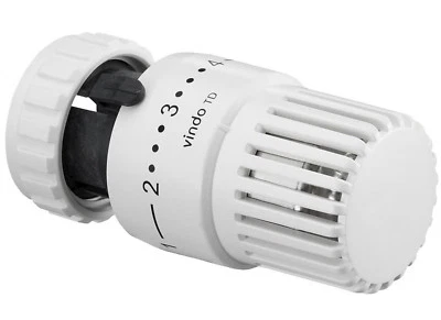 Oventrop Vindo TD weiss Ventilheizkörper Thermostatkopf Klemmanschluß Danfoss RA - Bild 1 von 2