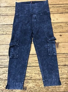 Hard Tail Women’s Size L Blue High Rise Cropped Jegging - Picture 1 of 7