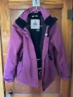 Orage Girl’s Pink Snow Jacket Hooded Insulated Ski Snowboard Size L 12
