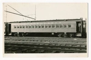 Pennsylvania Railroad Car #9 at Wilmington Station, Delaware RPPC - Bild 1 von 2