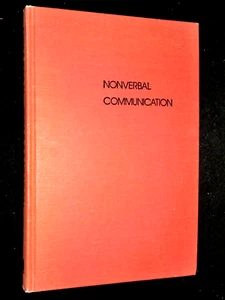 Nonverbal Communication by Albert Mehrabian (1972-1st) Psychology, Hardback RARE - Picture 1 of 11