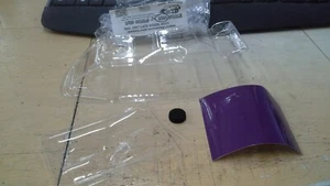 Corpo Trasparente 1/24 Sporco Latemodel con Maschera, Interno, Pulitore Aria - Foto 1 di 2