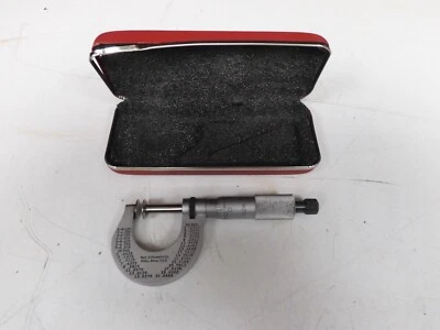 Starrett 0-1"/.001" - Modelo 256 - Micrómetro Tipo Disco - Trinquete - PM19 Foto 1 de 3