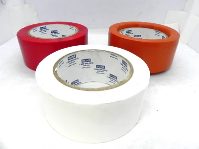 Choose Color! (One Roll) Uline Fine Line Vinyl Tape, 2" x 36 yds (108 ft) HR - Image 1 of 4