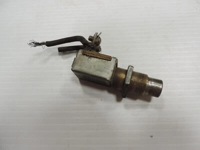 Interruptor de arranque con botón pulsador Cole vintage años 40 años 50 marino / Rat Rod / personalizado Foto 1 de 4