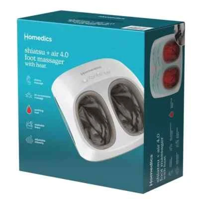 Homedics指压+空气4.0足部按摩器带热按摩 — 第 1/4 张图片
