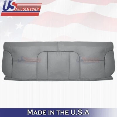 Cubierta de cuero gris peltre para Chevy Silverado 1500 1995 a 1999 para banco trasero Foto 1 de 3