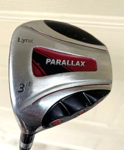 Lynx Golf PARALLAX 3 FAIRWAY WOOD 15* Left Handed Graphite GLX Regular Flex 44” - Picture 1 of 11