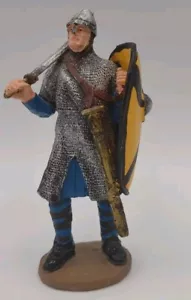 Painted Viking with sword Shield toy soldier Medieval - Picture 1 of 2