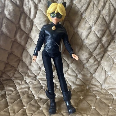 "Figura de acción de muñeca de moda Cat Noir Miraculous Ladybug 12""" Foto 1 de 4