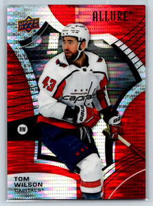 Tom Wilson 2021 Upper Deck Allure Red Rainbow  #3 Washington Capitals
