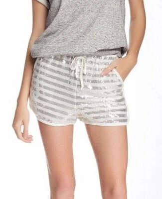 Pantalones Cortos Americanos Retro Para Mujer Tiro Medio Lentejuelas Paulette Lentejuelas Talla 34 EU Foto 1 de 3