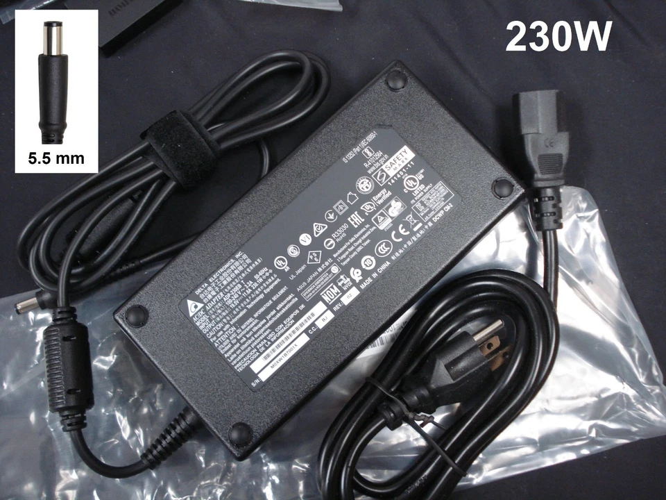 Genuine Delta 230w Adp-230eb T Power Supply AC Charger ASUS G750jh Laptop MSI