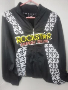 Tucker Rocky Rockstar Energy Drink Jacket - Full Zip Size: Large - Black - Picture 1 of 5