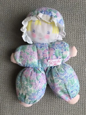 Poupée Doudou Hochet Corolle Vintage Années 80 - Photo 1/4