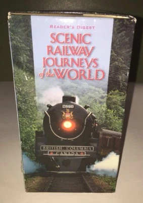 VHS Scenic Railway Journeys Of The World Reader's Digest Railroad Home School  - Image 1 of 4