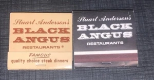Vintage Front Strike and Back Strike Stuart Anderson's Black Angus Restaurants M - Bild 1 von 8