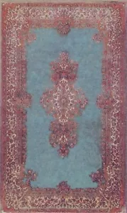 Dollhouse Miniature American Kirman Printed Rug - Imagen 1 de 1