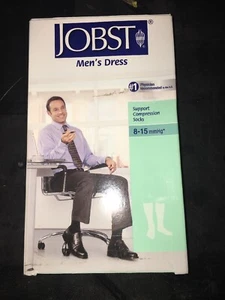 JOBST SupportWear Socken Herren Kompression 8-15 mmHg schwarz mittelnah 1 Paar NEU - Bild 1 von 2