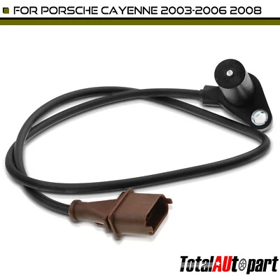 Sensor de posición del cigüeñal para Porsche Cayenne 2003-2006 2008 DOHC 95560638101 Foto 1 de 4