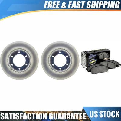 Передние тормозные колодки и роторы для Toyota 4Runner 1997 1998 1999 2000 2001 2002 - Изображение 1 из 4