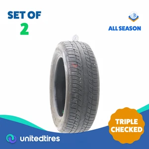 Set of (2) Used 225/60R18 BFGoodrich Advantage T/A Sport 100V - 7.5/32 - Picture 1 of 4
