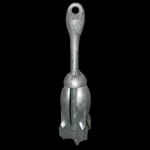 Folding Grapnel Anchor 1.5Kg (3Lb) Galvanised - Picture 1 of 5