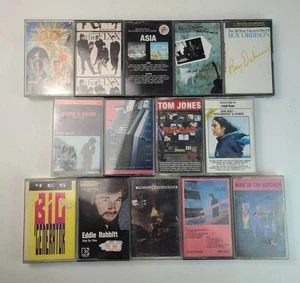 14 Classic Rock Pop Kassetten Lot Ja Orbison Tom Jones Baez 70er 80er *UNGETESTET* - Bild 1 von 3