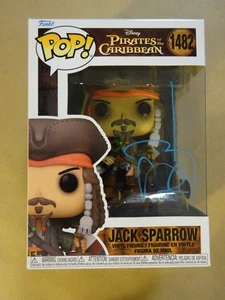 Signiert Johnny Depp Jack Sparrow Fluch der Karibik Funko Pop BAS COA - Bild 1 von 11