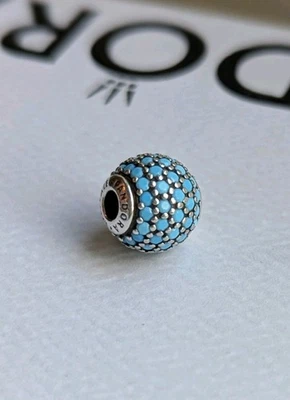 💎 Pandora Essence Charm „Wisdom“ Blau• Oldie• Original• für Armband oder Kette - Bild 1 von 4