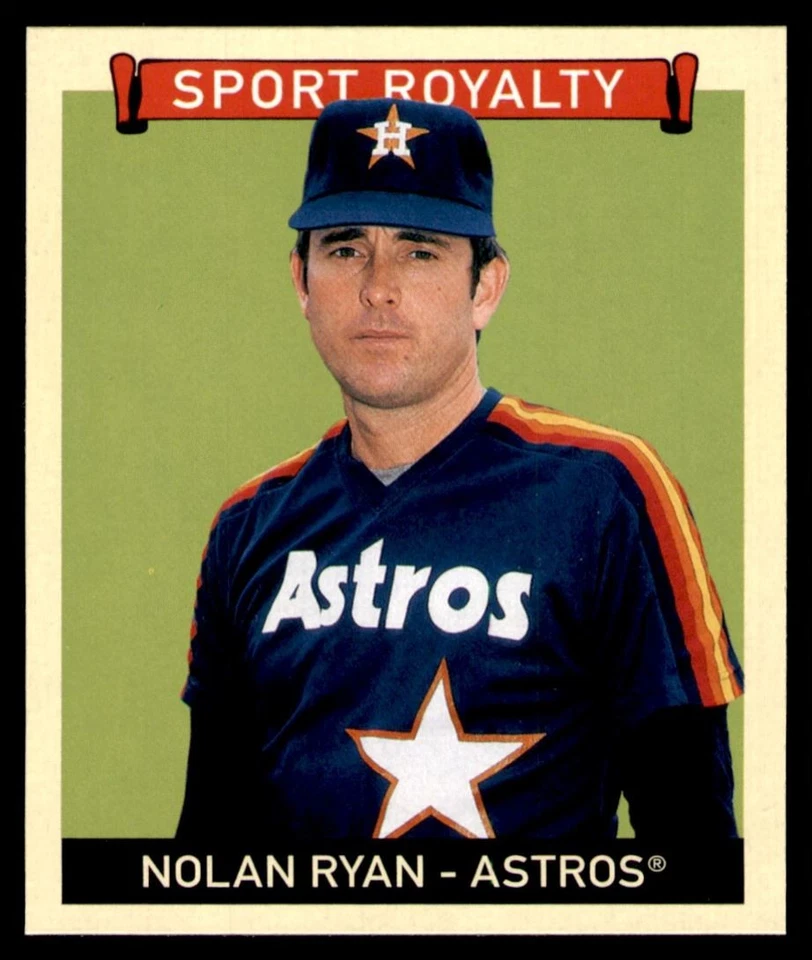 Mini béisbol Nolan Ryan #319.0 2008 Upper Deck Goudey espalda roja Astros de Houston Foto 1 de 4