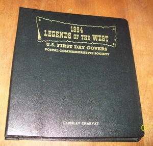 1994 Legends of the West Postal Commemorative Society U.S. First Day Covers - Picture 1 of 5