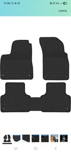 Auto-Fußmatten Passgenau 2017-2024 2025 Audi Q7/SQ7 & 2019-2025 Q8 Gummika... - Bild 1 von 3