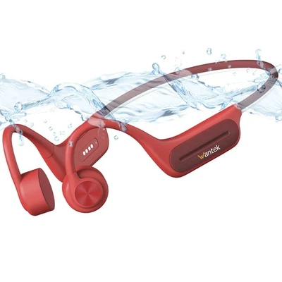 Wantek Knochenschall Kopfhörer Bluetooth 32GB MP3 Wasserdicht Schwimmkopfhörer - Bild 1 von 4