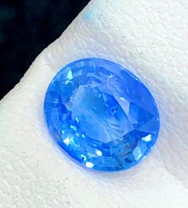 1.40 Ct No Heat Natural Blue Sapphire Loose Gemstone Sri Lanka - Picture 1 of 1
