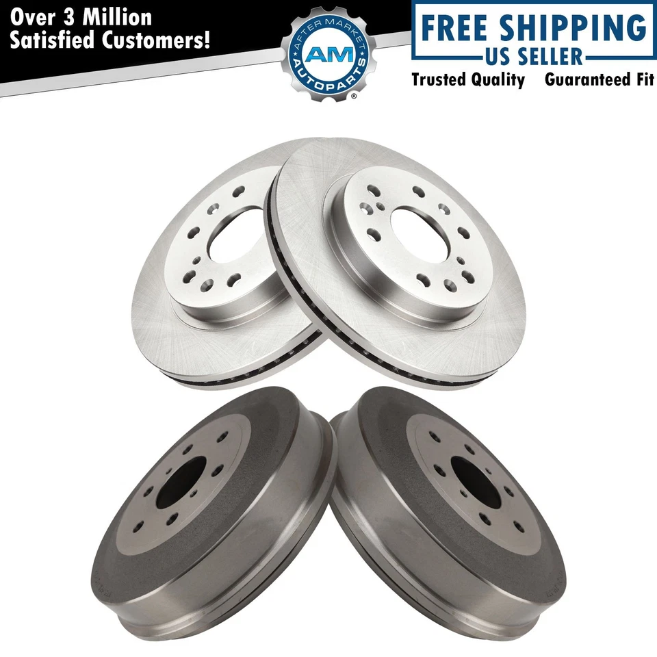 Juego de rotores de freno para Chevrolet Silverado 1500 GMC Sierra 1500 2009-2013 Foto 1 de 4