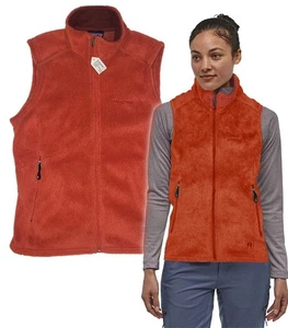 Patagonia Damen Medium rubinrot R2 Reißverschluss Fleece Weste mittlerer Flor - Bild 1 von 5