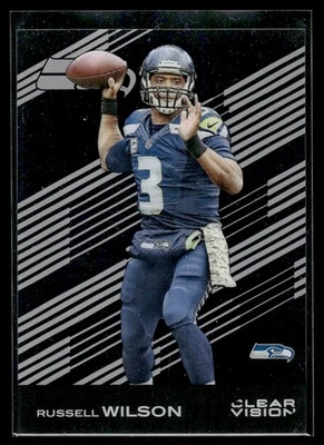 2015 Panini Clear Vision Russell Wilson Seattle Seahawks #51 - Image 1 of 2