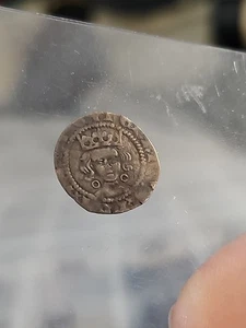 ENGLAND. Heinrich VI. 1422-1430 Silber Halfpenny, London, S-1845 C8 - Bild 1 von 3