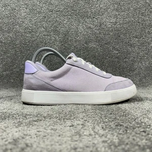 Kizik Prag Jugend Größe 6,5 Y lila freihändig Schnürschuhe Canvas Unisex Schuhe fleckig - Bild 1 von 11
