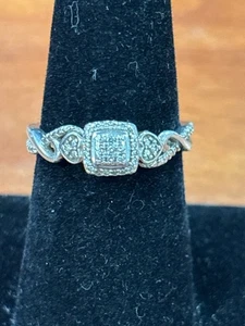 PRE OWNED Silver Ring 925 2.97g Size:7 (QUC025972) - Bild 1 von 2