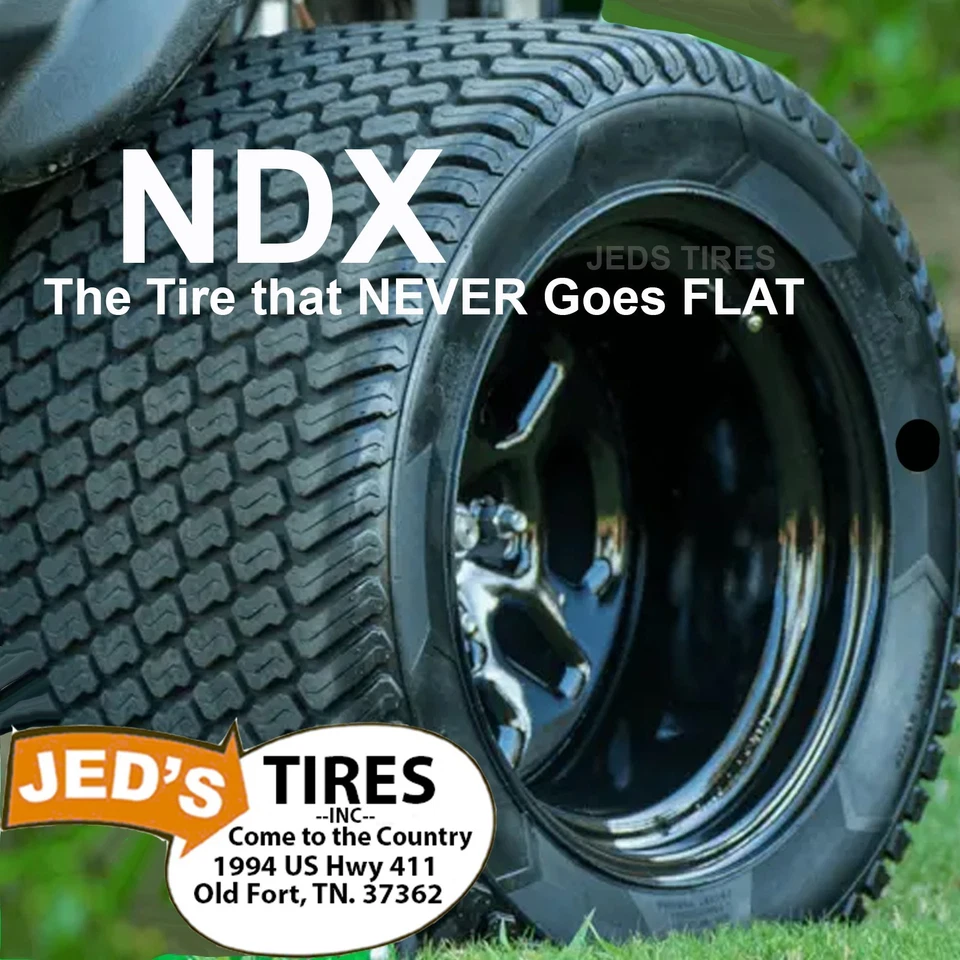 Conjunto de neumáticos algunos SCAG V-Ride II 61" 24x12.00-14 FUNCIONAN PLANOS reemplazar 24x12.00-12 Foto 1 de 4