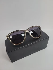 Alexander Wang Linda Farrow Collaboration Sonnenbrille Reißverschlussdetail 695 $ AW3 - Bild 1 von 9
