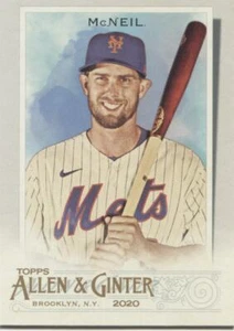 JEFF McNEIL 2020 Topps Allen & Ginter BASE CARD - NEW YORK METS - #157 - Picture 1 of 1