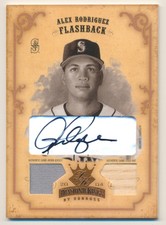 2004 Diamond Kings DK Combos Bronze Sepia Alex Rodriguez 1/1 Mariners E10534 