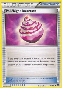 CARTA POKEMON - ALLENATORE - STRUMENTO - POKEBIGNE INCANTATO - 99/114 - SEMIRARA - Foto 1 di 1