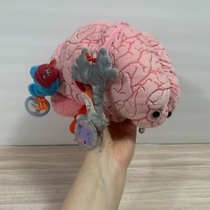 Giant Microbes Deluxe Brain With Hidden Cells Educational Plush - Picture 1 of 10