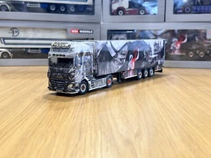 WSI 1.50 01-4308 DAF XF SSC 4x2 + Reefer Trailer HEIDE LOGISTIK - Zdjęcie 1 z 4