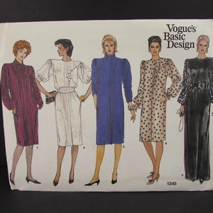 Evening Cocktail Dress 8 10 12 Vogue's Basic Design 1245 Uncut Sewing Pattern - Picture 1 of 4